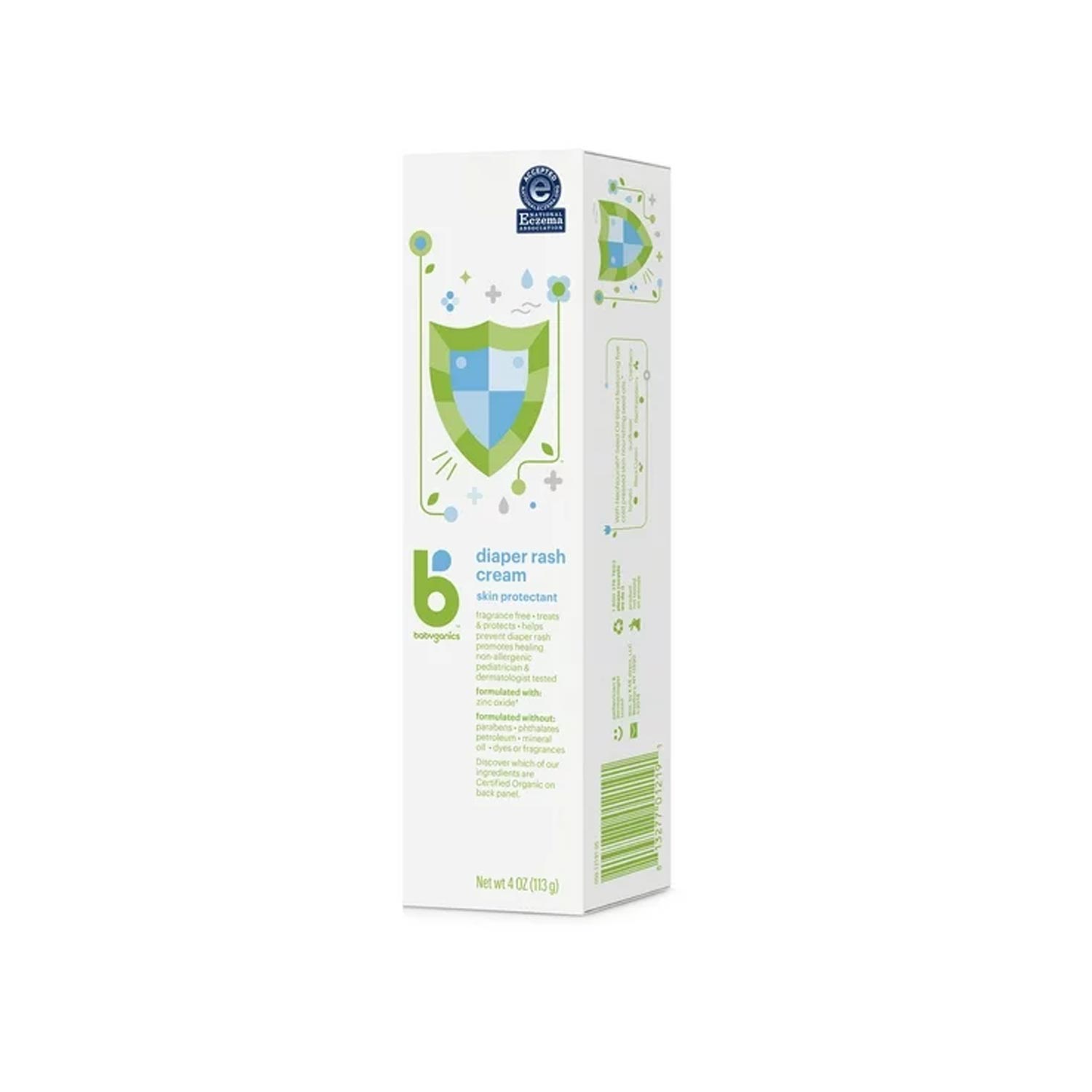 Babyganics Diaper Rash Cream, 4oz, Packaging May Vary – Image 3